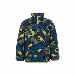 Mountain Warehouse Childrens/Kids Ember Dinosaur Borg Fleece - 9-10 Years, Navy