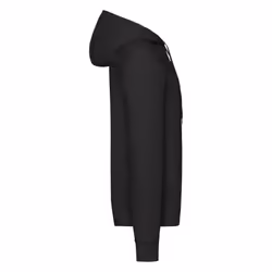 Fruit of the Loom Mens Lightweight Pullover Hoodie - L, Black
