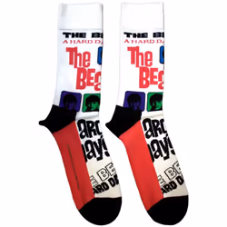 The Beatles Unisex Adult A Hard Day's Night Colours Socks