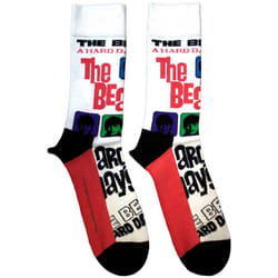 The Beatles Unisex Adult A Hard Day's Night Colours Socks