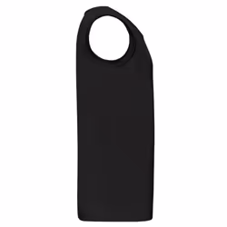 Fruit of the Loom Mens Valueweight Cotton Athletic Vest Top - 4XL, Black