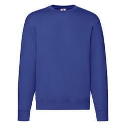 Fruit of the Loom Mens Premium Set-in Sweatshirt - L, Royal Blue