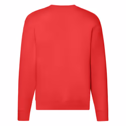 Fruit of the Loom Mens Premium Set-in Sweatshirt - L, Red