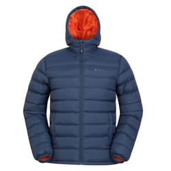 Mountain Warehouse Mens Seasons II Camo Padded Jacket - XXS, Blue