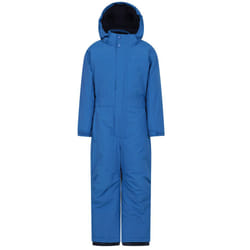 Mountain Warehouse Childrens/Kids Cloud All In One Waterproof Snowsuit - 5-6 Years, Cobalt