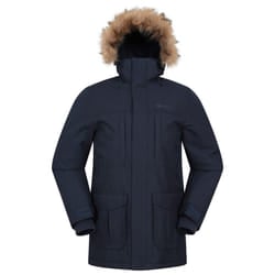 Mountain Warehouse Mens Gorge II Long Jacket - XXS, Navy