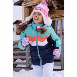 Mountain Warehouse Childrens/Kids Arctic Water Resistant Ski Jacket - 9-10 Years, Light Teal
