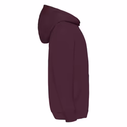 Fruit of the Loom Childrens/Kids Classic Hooded Sweatshirt - 12-13 Years, Burgundy
