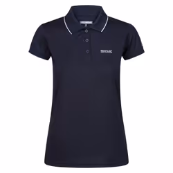 Regatta Womens/Ladies Remex II Polo Neck T-Shirt - 18 UK, Solid Navy