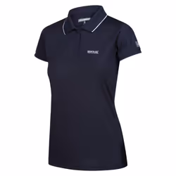 Regatta Womens/Ladies Remex II Polo Neck T-Shirt - 18 UK, Solid Navy