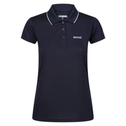 Regatta Womens/Ladies Remex II Polo Neck T-Shirt - 8 UK, Solid Navy