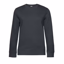 B&C Womens/Ladies Queen Crew Neck Sweatshirt - M, Asphalt