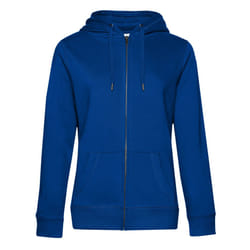 B&C Womens/Ladies Queen Full Zip Hoodie - M, Royal Blue