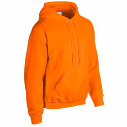 Gildan Unisex Adult Heavy Blend Hoodie - XL, Safety Orange