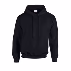 Gildan Unisex Adult Heavy Blend Hoodie - M, Black