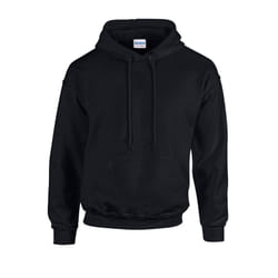 Gildan Unisex Adult Heavy Blend Hoodie - M, Black