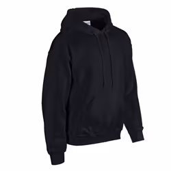 Gildan Unisex Adult Heavy Blend Hoodie - M, Black