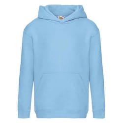 Fruit of the Loom Childrens/Kids Premium Hoodie - 7-8 Years, Sky Blue
