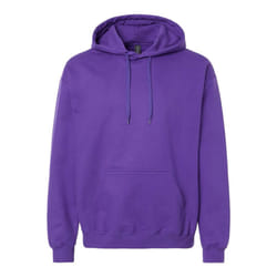 Gildan Unisex Adult Softstyle Fleece Midweight Hoodie - 3XL, Purple