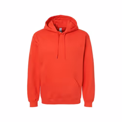 Gildan Unisex Adult Softstyle Fleece Midweight Hoodie - 3XL, Red