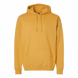 Gildan Unisex Adult Softstyle Fleece Midweight Hoodie - 3XL, Mustard