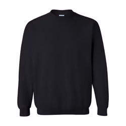 Gildan Unisex Adult Heavy Blend Crew Neck Sweatshirt - 3XL, Black