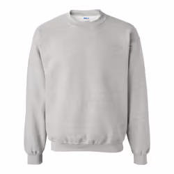 Gildan Unisex Adult Heavy Blend Crew Neck Sweatshirt - XXL, Ash Grey