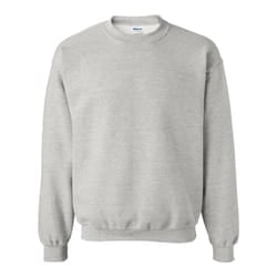 Gildan Unisex Adult Heavy Blend Crew Neck Sweatshirt - XXL, Ash Grey