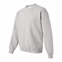 Gildan Unisex Adult Heavy Blend Crew Neck Sweatshirt - XXL, Ash Grey