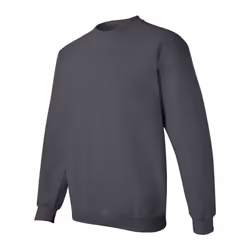 Gildan Unisex Adult Heavy Blend Crew Neck Sweatshirt - XL, Charcoal