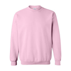 Gildan Unisex Adult Heavy Blend Crew Neck Sweatshirt - XL, Light Pink