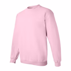 Gildan Unisex Adult Heavy Blend Crew Neck Sweatshirt - XL, Light Pink