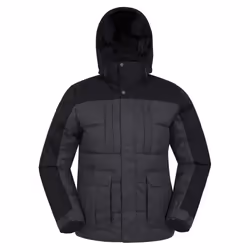 Mountain Warehouse Mens Shock Padded Jacket - XS, Charcoal