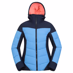 Mountain Warehouse Womens/Ladies Resort RECCO Padded Ski Jacket - 16 UK, Navy