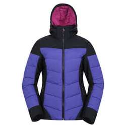 Mountain Warehouse Womens/Ladies Resort RECCO Padded Ski Jacket - 8 UK, Purple