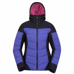 Mountain Warehouse Womens/Ladies Resort RECCO Padded Ski Jacket - 14 UK, Purple