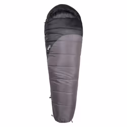 Mountain Warehouse Summit 250 Right Zip Winter Mummy Sleeping Bag - 200cm, Grey