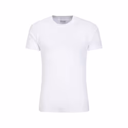 Mountain Warehouse Mens Talus Round Neck Short-Sleeved Thermal Top - XXS, White
