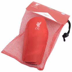 Liverpool FC Childrens/Kids Fuse Crest Slip-In Shin Guards