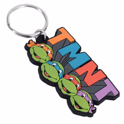 Teenage Mutant Ninja Turtles PVC Keyring