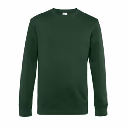 B&C Mens King Crew Neck Jumper - XS, Bottle Green
