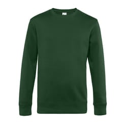 B&C Mens King Crew Neck Jumper - XS, Bottle Green
