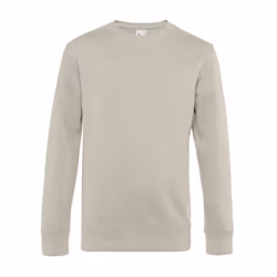 B&C Mens King Crew Neck Jumper - XS, Grey Fog