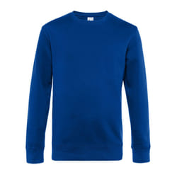 B&C Mens King Crew Neck Jumper - XS, Royal Blue