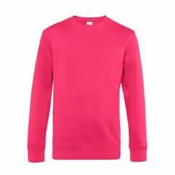 B&C Mens King Sweatshirt - XL, Magenta Pink