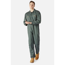 Dickies Mens Redhawk Overalls - M, Green