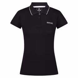 Regatta Womens/Ladies Maverick V Polo Shirt - 22 UK, Black