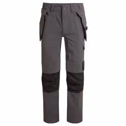 Craghoppers Mens Sheffield Holster Stretch Work Trousers - 32R, Carbon Grey/Black