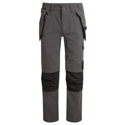 Craghoppers Mens Sheffield Holster Stretch Work Trousers - 32R, Carbon Grey/Black