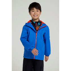 Mountain Warehouse Childrens/Kids Torrent Taped Seam Waterproof Jacket - 11-12 Years, Cobalt